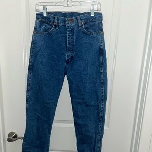 Wrangler Women’s Classic Dark Blue Cowboy Cut Jeans